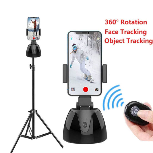 Automatic Smart Selfie Stick With 360 Degree Face Tracking