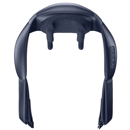 Cordless Neck Massager for Pain Relief Deep Tissue Shiatsu Neck Shoulder Massager with Heat Back Massager for Home Office