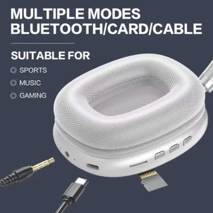 P9 Pro Max Wireless Bluetooth Headphones Headset Music Headset Bass Earbuds Popular Headphones Ventilateur De Cou