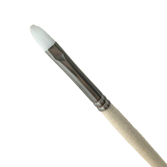 Trekell #6 Cat's Tongue Taklon Brush