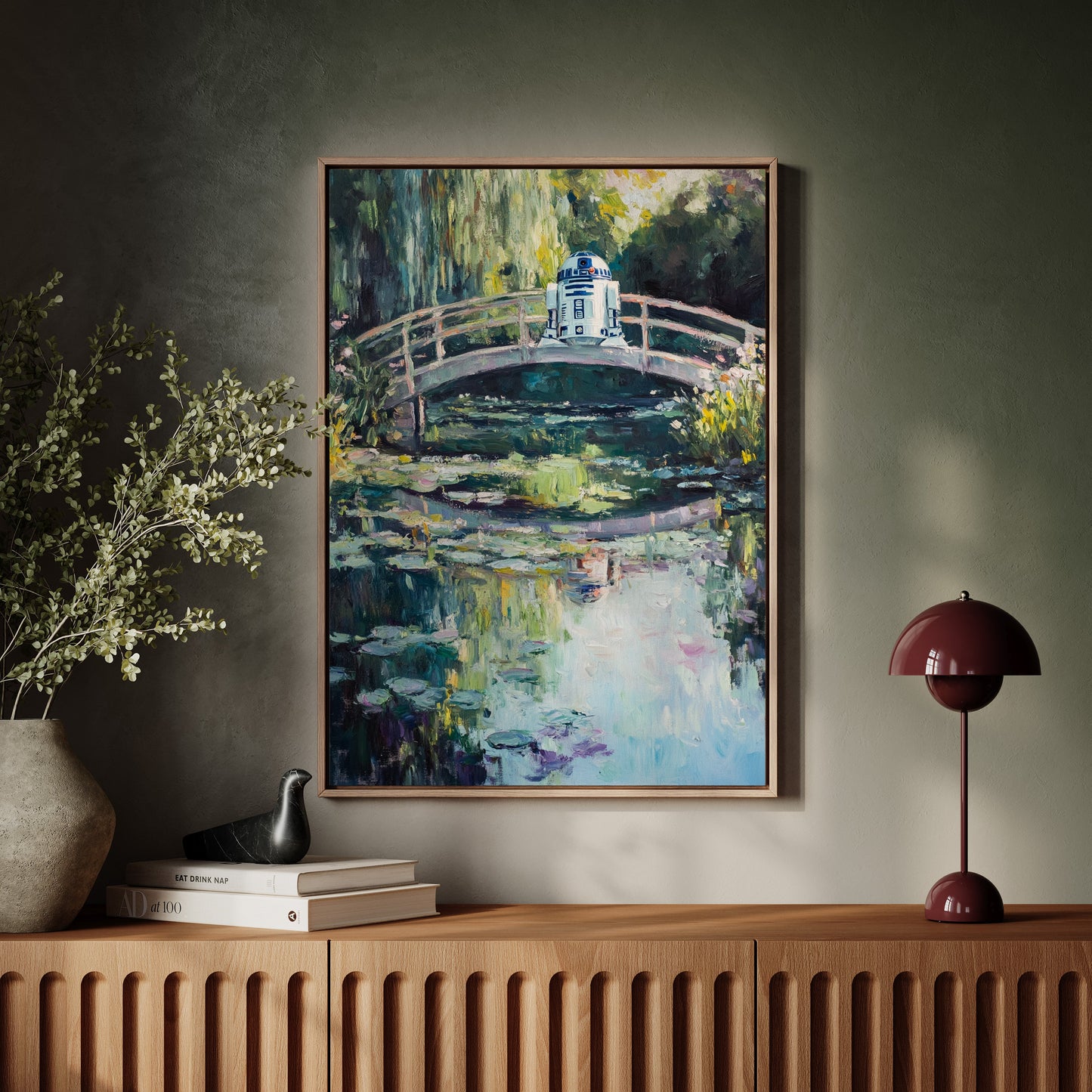 Galactic Reflections on Water