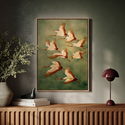 Wings Painting The Sky's Canvas