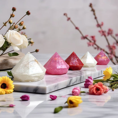 Garnet Gem Soap  with Hidden Silver Ring-4