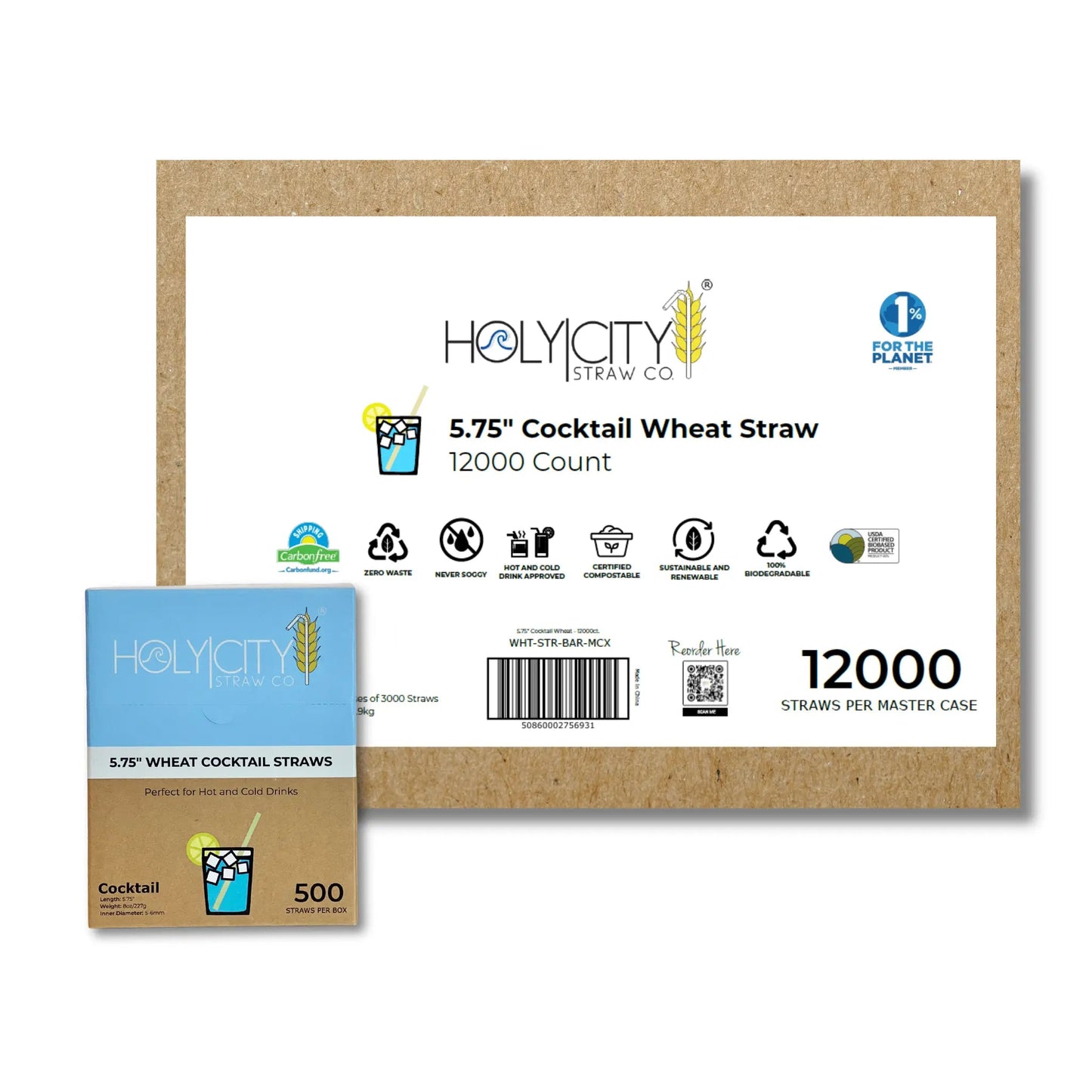 5.75" Cocktail Wheat Straws-9