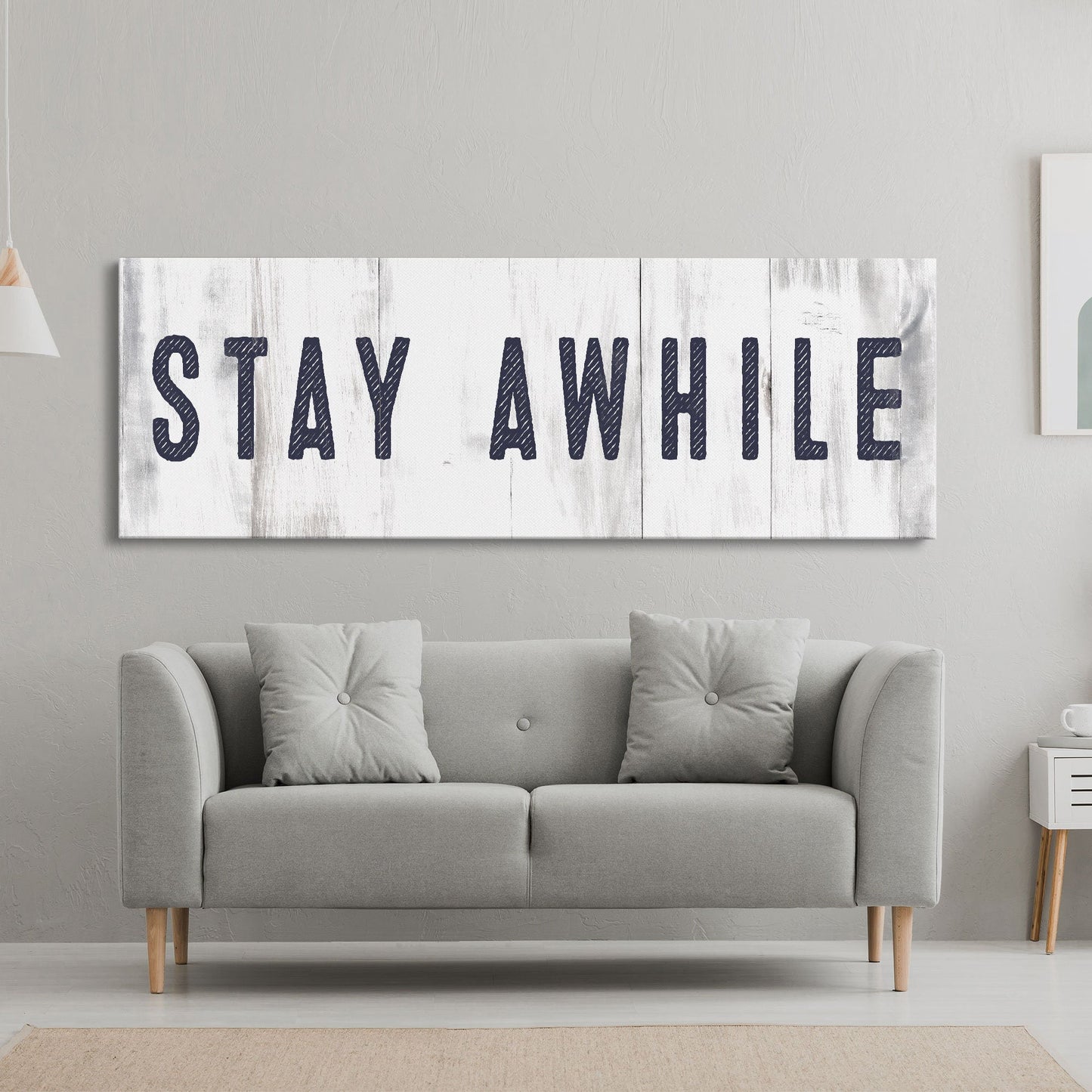 Stay awhile sign, Stay Awhile Canvas Print, Living Room Signs, Living room wall decor, Entryway Wood sign, wooden signs, Mothers Day gifts