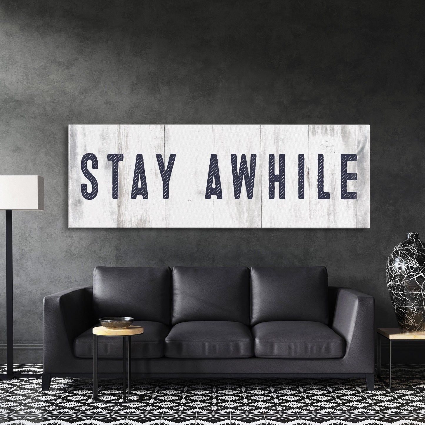 Stay awhile sign, Stay Awhile Canvas Print, Living Room Signs, Living room wall decor, Entryway Wood sign, wooden signs, Mothers Day gifts