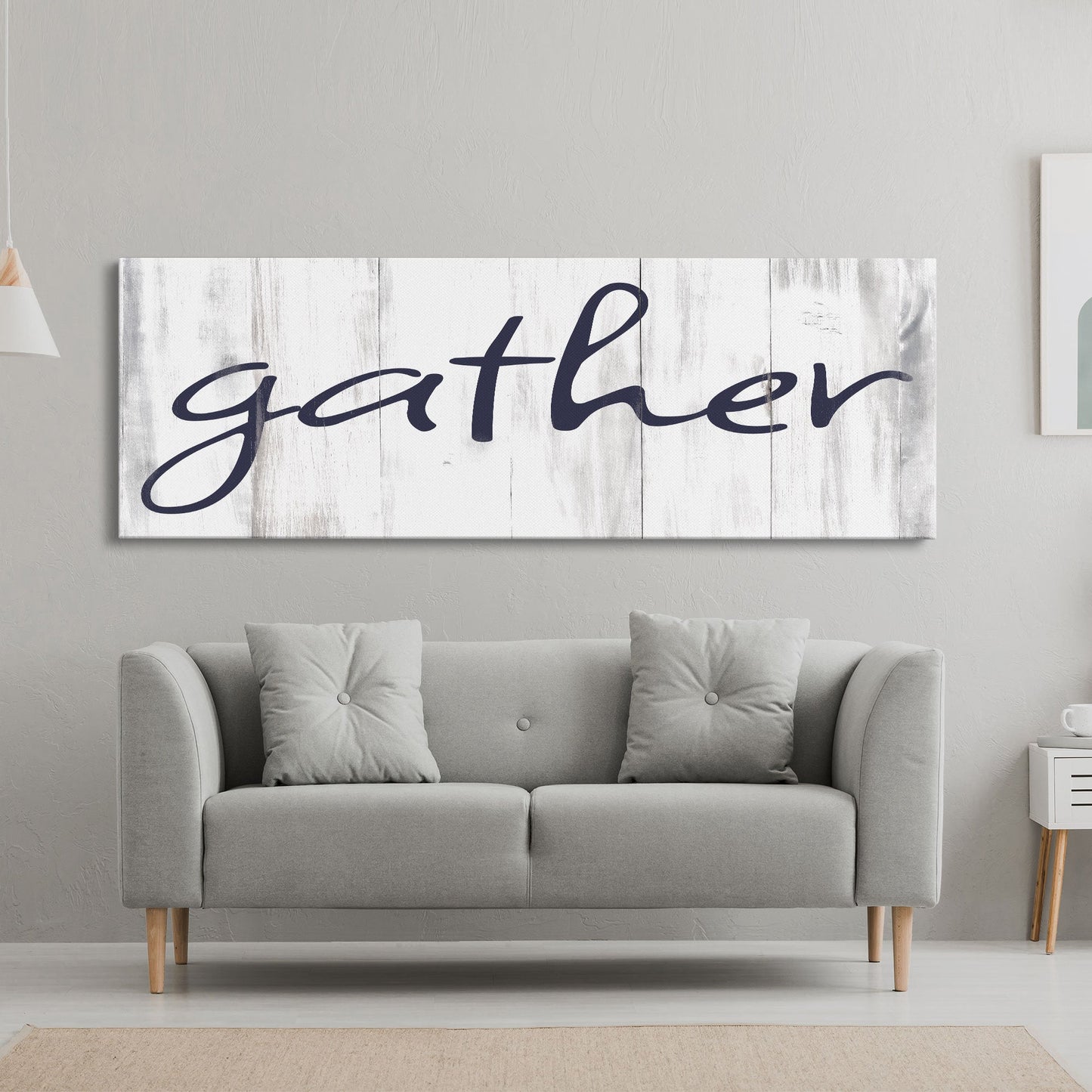 Gather Canvas Sign Gather Sign Large Gather Wood Sign Gather Sign Canvas Wood Dining Room Signs Dining Room Wall Decor Thanksgiving Signs