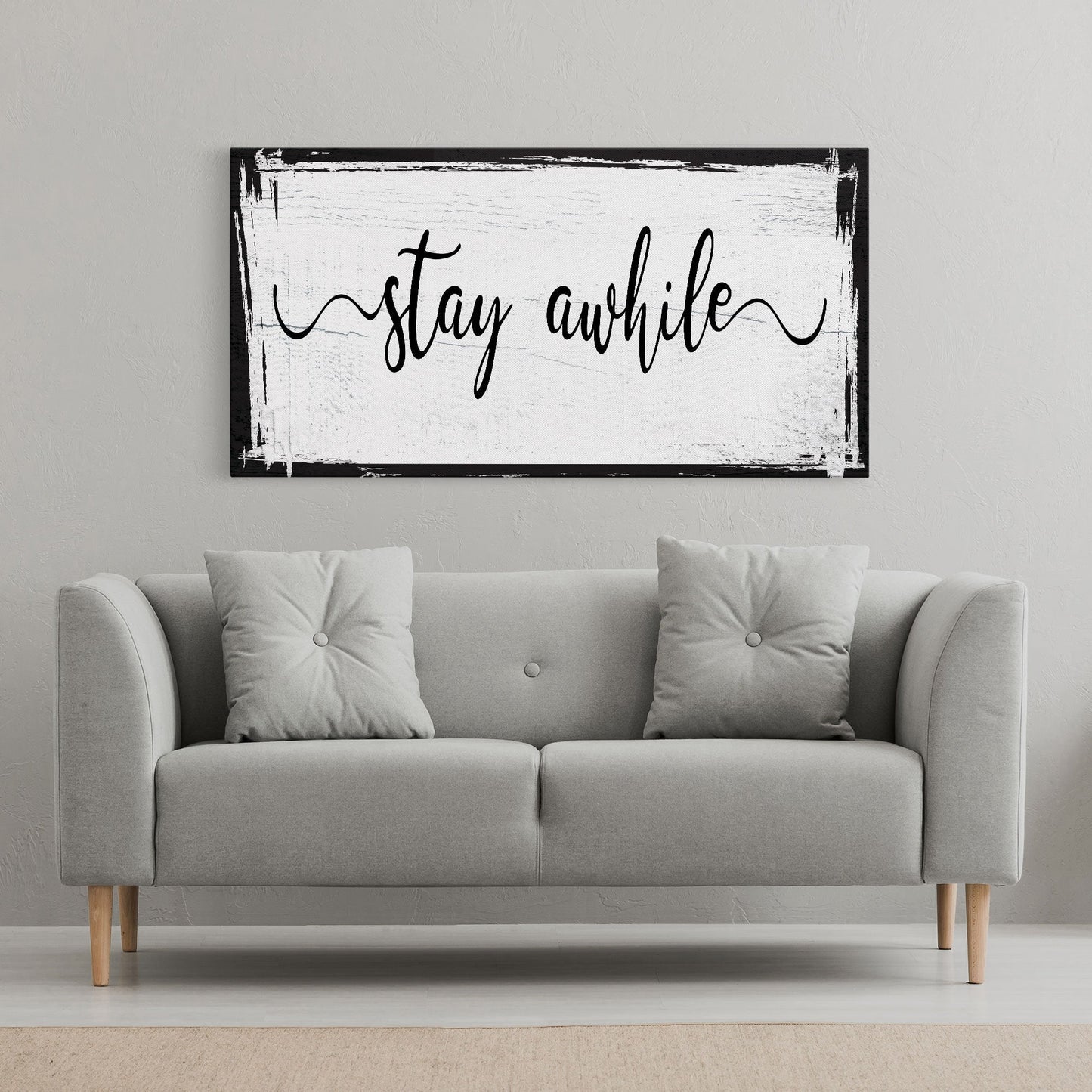 Stay awhile sign, Stay Awhile Canvas Print, Living Room Signs, Living room wall decor, Entryway Wood sign, wooden signs, Mothers Day gifts
