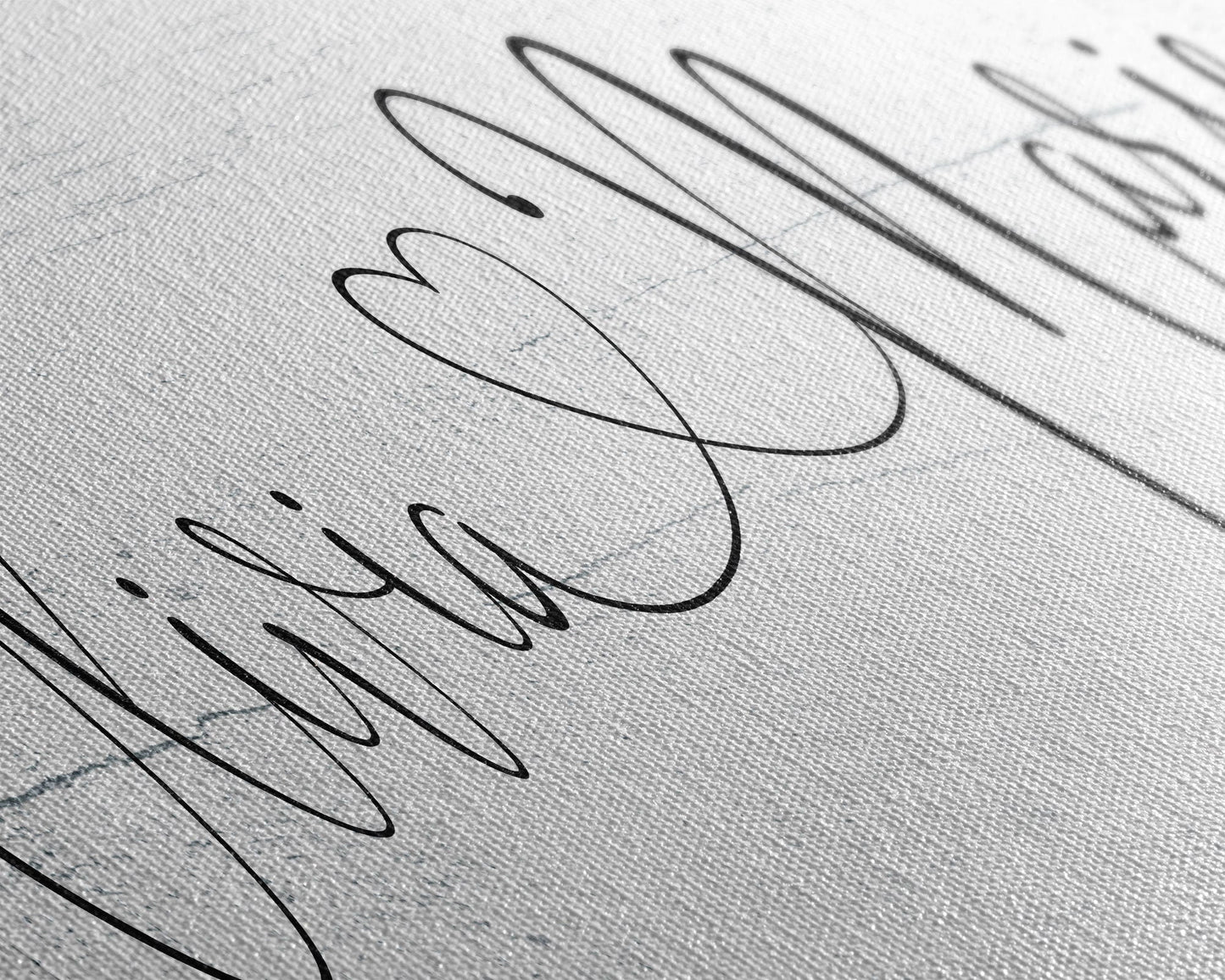 Name sign for nursery canvas print, nursery room decor, baby shower gift, girl name sign, first and middle name sign, above crib decor