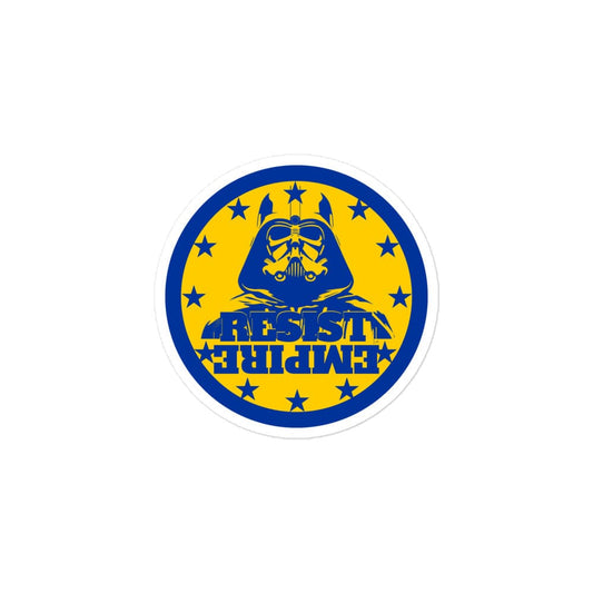 RESIST EMPIRE EU Version Bubble-free sticker