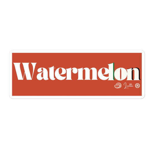 Watermelon Bubble-free stickers