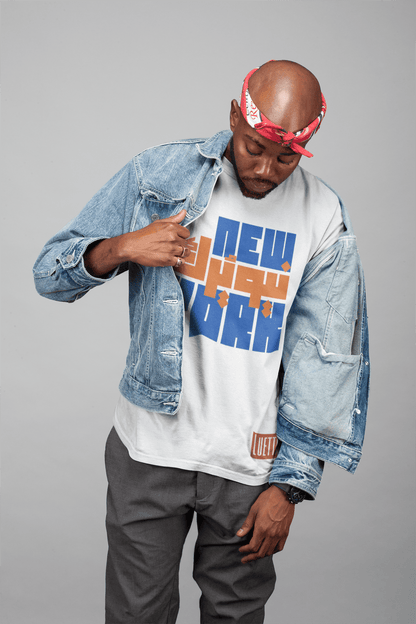 New York Arabic Kufic Script Oversized T-shirt