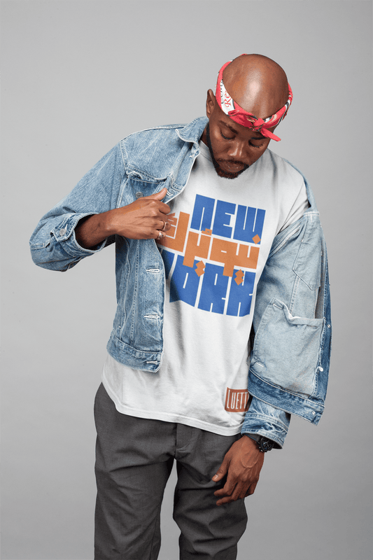 New York Arabic Kufic Script Oversized T-shirt