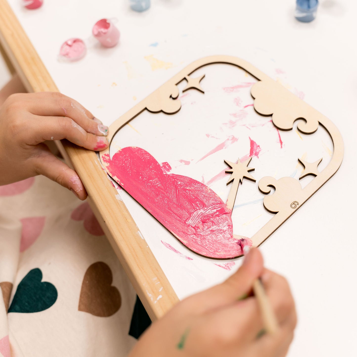 3D DIY Wood Painting Kit for Kids – Unicorn