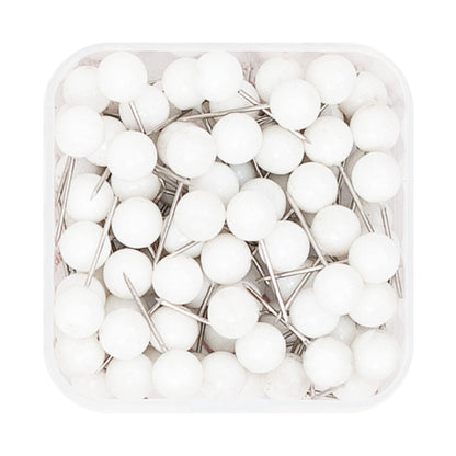 Canvas Push Pins - White