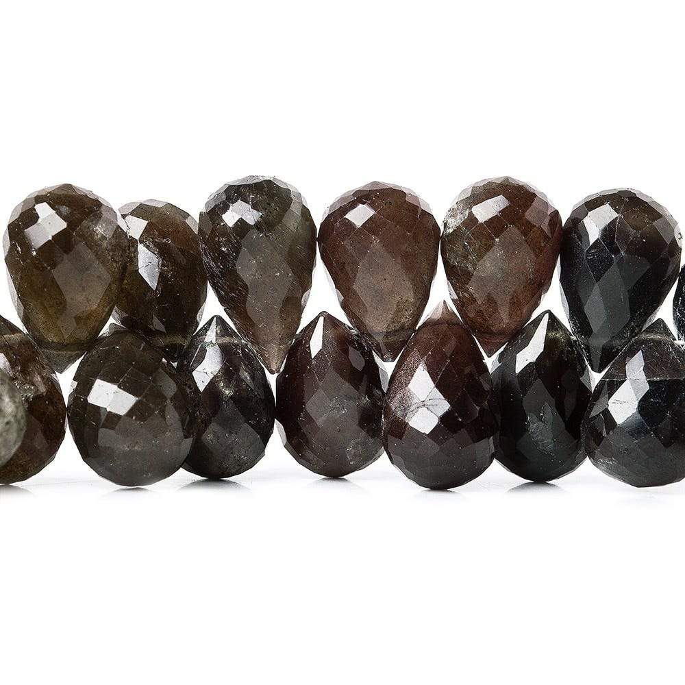 Plum Scapolite Tear Drop Briolette