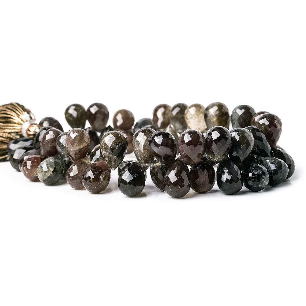 Plum Scapolite Tear Drop Briolette