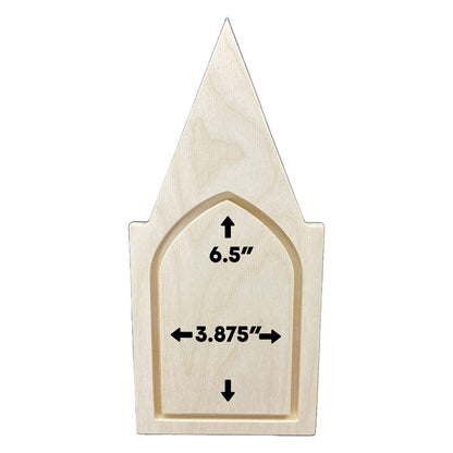 Trekell Gothic Prague Floater Panel - Wooden Painting Canvas