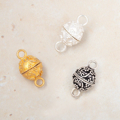 11mm Victorian Swag Design Magnetic Clasp 1 piece