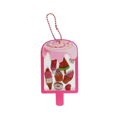 Shrinky Shaker Keychain