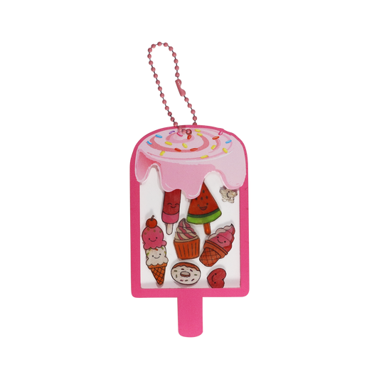 Shrinky Shaker Keychain