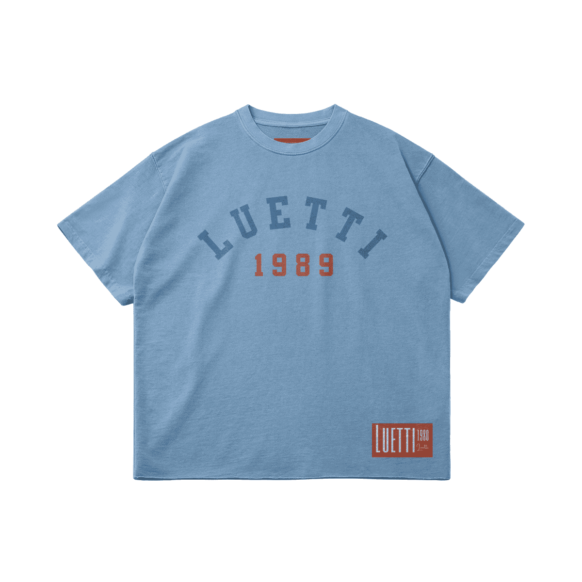 1989 Premium Quality Raw Hem Oversized T-shirt