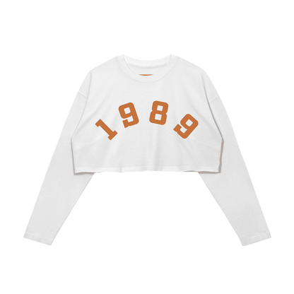 1989 Long Sleeve Crop Top