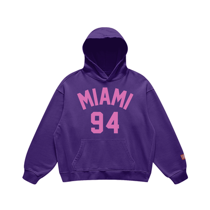 1994 Miami Retro Oversized Hoodie - AVAILABLE IN 2 COLORS