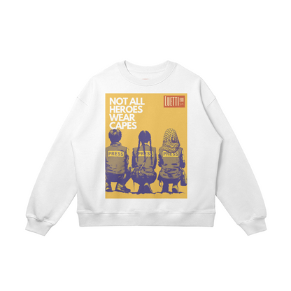 Palestinian Press Heroes Drop Shoulders Sweatshirt - 6 colors available