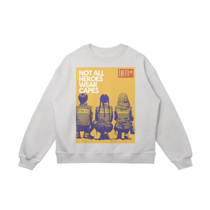 Palestinian Press Heroes Drop Shoulders Sweatshirt - 6 colors available