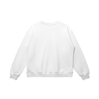 Hate it or Love it Drop Shoulders Sweatshirt - Black & Muslim