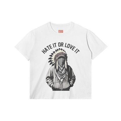 Native American Wearing Keffiyeh Adult Regular Fit Tee