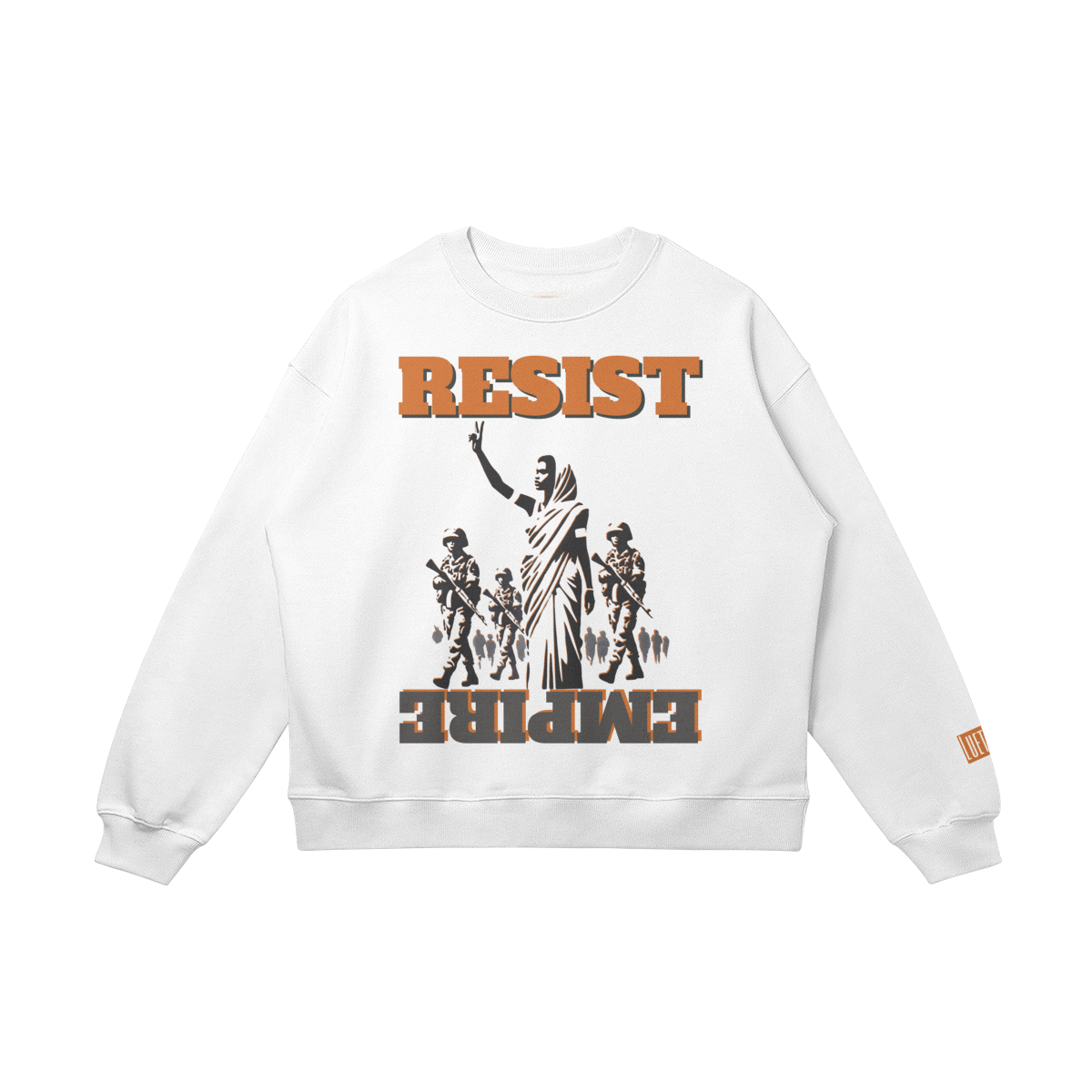 RESIST EMPIRE - Africa Edition Drop Shoulders Sweatshirt