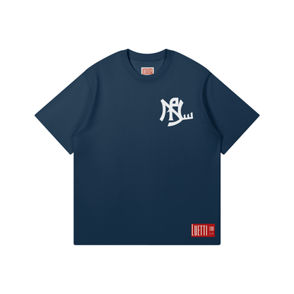 Iconic Yankees Logo Style "Salam" (Peace) Premium Loose Fit Tee