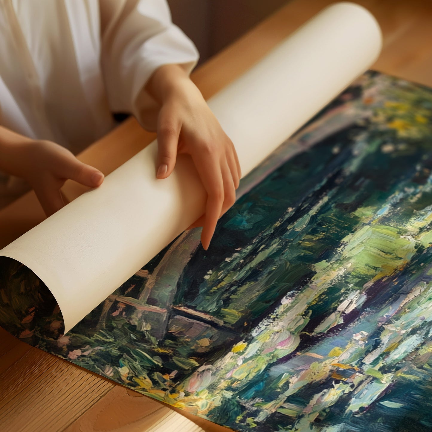 Galactic Reflections on Water