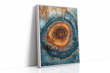 Oceanic Harmony - Geode Art